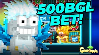 500BGL+ BET! 🤑INVENTORY MAX BGL😂 - Growtopia Casino