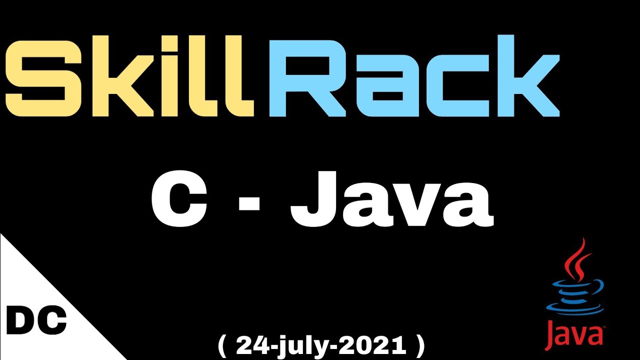 C Java Skillrack Daily Challenge Youtube