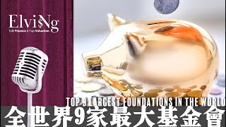 全世界9家最大基金會---Top 9 largest foundations in the world | ElvisNg Channel