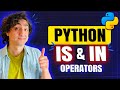 Python Membership & Identity Operators (Visually Explained) | IN & IS | #Python Course 14