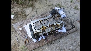 カペラのシリンダーヘッド取り外し（Remove cylinder head of Mazda Capella）