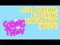 Coding Train Live 162: Flocking Simulation(