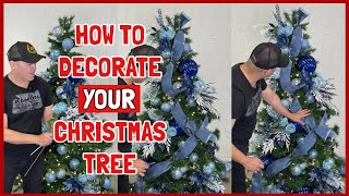 CHRISTMAS TREE DECORATIONS / How To Decorate A Traditional Christmas Tree Like A Pro / Ramon At Home