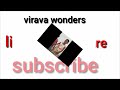 my first youtube video virava wonders