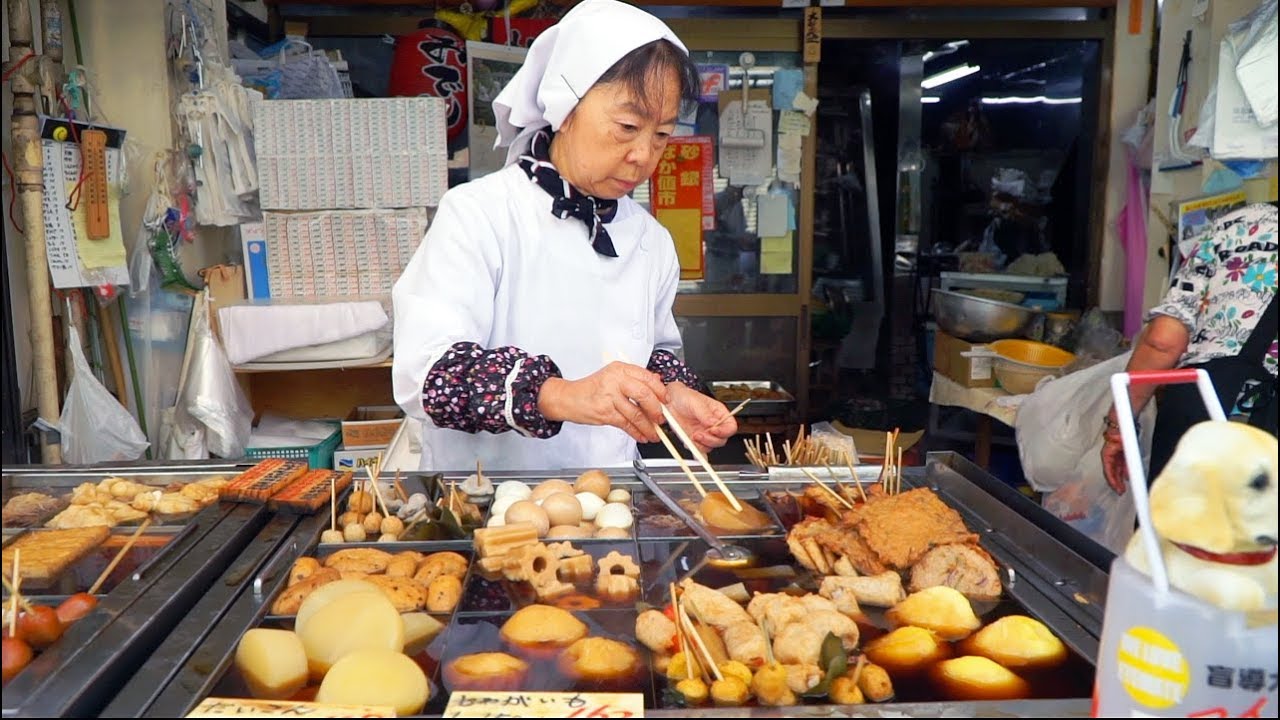 JAPANESE STREET FOOD - Tokyo Street Food Tour | AUTHENTIC Street Food ...