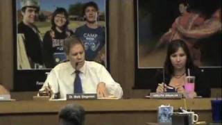 Mark Stegeman demoted at TUSD meeting 8-24-11