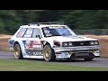 Travis Pastrana' 860HP Subaru GL Wagon Gymkhana Car with Active Aero driven FLATOUT at FOS Goodwood!