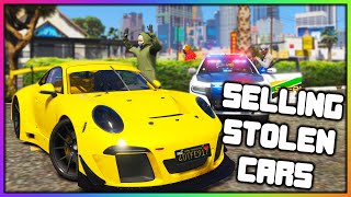 GTA 5 Roleplay - SELLING STOLEN CARS THEN CALLING COPS | RedlineRP