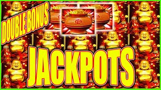 THIS DOUBLE BONUS JACKPOT WILL LEAVE YOU SHOCKED! Dragon Link Happy \u0026 Prosperous Slot