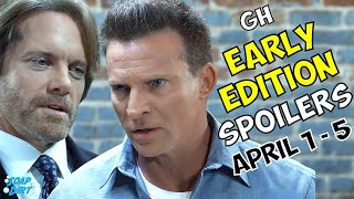 General Hospital Early Weekly Spoilers April 1-5: Jason Targets Jagger Cates! #g