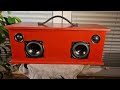 diy bt speaker 80w sound test