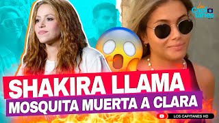 Shakira llama MOSQUITA MUERTA a Clara Chía Martí