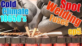 Winter 18650 Test Ep5 Spot Welding!!!