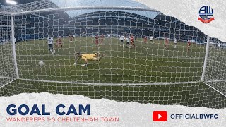 GOALCAM | Wanderers 1-0 Cheltenham Town
