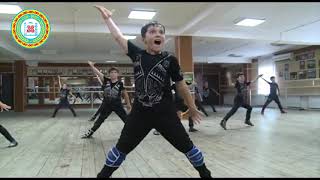 A Rehearsal of the Chechen State Children's Dance Ensemble Bashlam