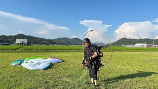 モーターパラグライダー　in 岡山