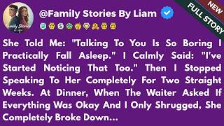 She Said I Was Boring To Talk To… So I Stopped Talking Completely...