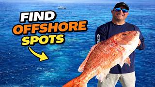 How To Find Offshore Fishing Spots!