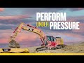 perform under pressure with cat® hydraulics