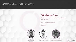 COVID-19 MasterClass: Adopting technology for task and project management