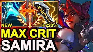 Wild Rift China Samira Adc - 29KILL PENTAKILL NEW Essence Reaver Samira Build Runes