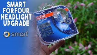 2017/18 Smart ForFour Prime Edition - Headlight UPGRADE! OSRAM COOL BLUE INTENSE H4