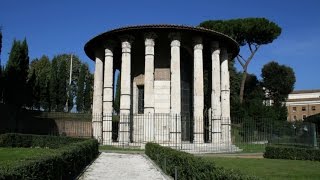 The oldest marble temple in Rome: Temple of Hercules - Ancient Rome Live