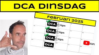 DCA Dinsdag - KPN kopen en ASR/NN cijfers voorspellen