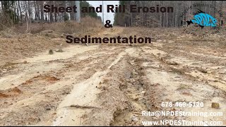 Sheet, Rill Erosion \u0026 Sedimentation Explanation