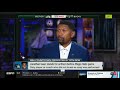 jalen rose reaction to jonathan isaac standing during national anthem