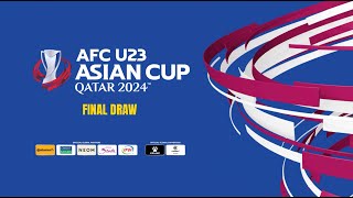 Replay | AFC U23 Asian Cup Qatar 2024 Final Draw