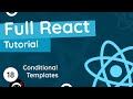 Full React Tutorial #18 - Conditional Loading Message
