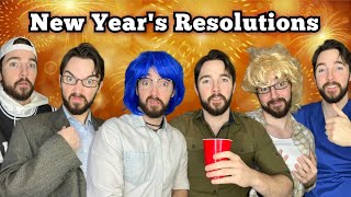 Characters Give Their New Year's Resolutions