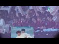 180110 wanna one red velvet reaction to bts spring day