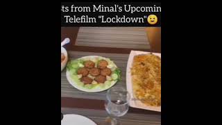 Minal khan new upcoming movie "lockdown" beautiful scene#minal khan#aiman khan#shorts