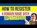 👉 How to Register a Domain Name with Bluehost in 2024 ✅