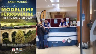 Expo trains miniatures à Saint Mandé (94) les 18 & 19 janvier 2025