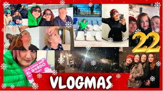 Día 22 VLOGMAS🎄 CENA NAVIDAD, ZAMBOMBA, LOTERÍA, MAQUILLAJES, FÚTBOL, DE TODO    ⎥Monica Vizuete