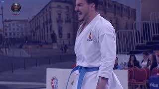 Ali Sofuoglu vs Damian Hugo Quintero Capdevila - Final Male Kata (European Championships 2019)