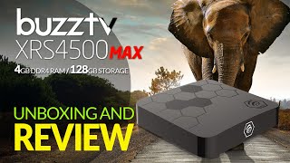 Buzztv XRS4500 MAX Unboxing and Review