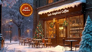 Snow Coffee ☕ Winter Lofi Chill ❄️ Deep Focus for study/work with [ Lofi Hip Hop - Lofi Cafe ]