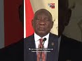Ramaphosa admits weaknesses in management of migration in SA
