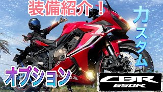 [CBR650R]カスタム！装備！素人が頑張ってご紹介します！[カスタム][装備][モトブログ]