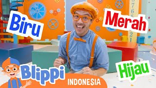 Belajar Warna dan Minuman Sehat Smoothie | Blippi Bahasa Indonesia - Video Anak | Petualangan Blippi