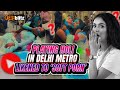 Playing Holi’ in Delhi Metro