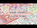 stickers journaling 💕cute kawaii sticker🌈 Immersive ASMR bullet journal | Compilation Ep.13