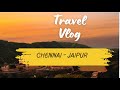 Chennai to Jaipur Flight Journey ✈️ || How to go Chennai AIR PORT BY METRO|| #vlog #traveldiary