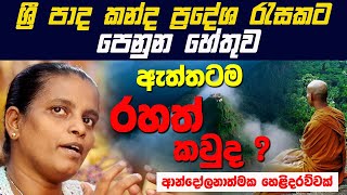 ඇත්තටම කවුද රහත් ? ආන්දෝලනාත්මක හෙළිදරව්වක් | ශ්‍රී පාද කන්ද  ප්‍රදේශ රැසකට පෙනුන හේතුව