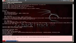 Manual Sql Injection With Back Track 5 (sqlmap)