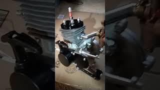 Imaycc 80cc pull start motorized bicycle build. #automobile #moped